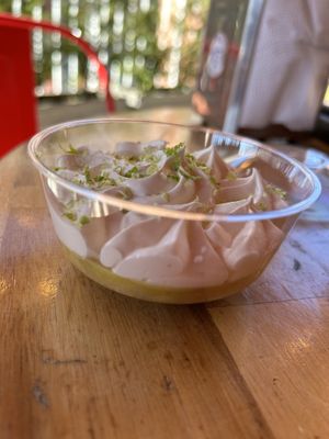 Lemon pie #Veganuary at Stankov - Chapinero in Bogota