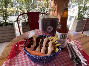 Burger bowl was great!   at Stankov - Chapinero in Bogota