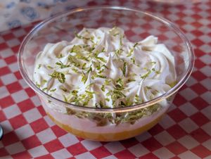 Lime pie 😋 at Stankov - Chapinero in Bogota
