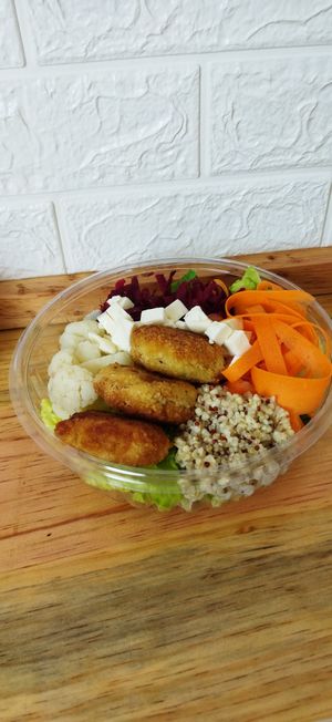 Buddha Bowl at Mi Ensalada Isla Mujeres in Isla Mujeres