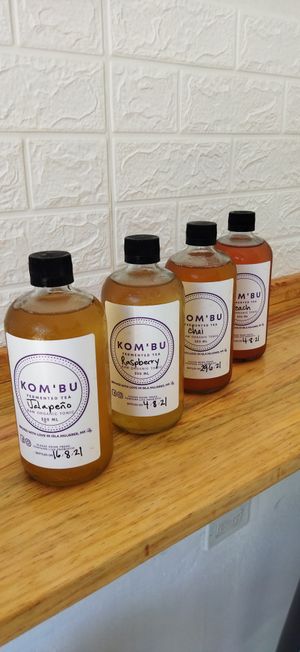 Kombucha at Mi Ensalada Isla Mujeres in Isla Mujeres