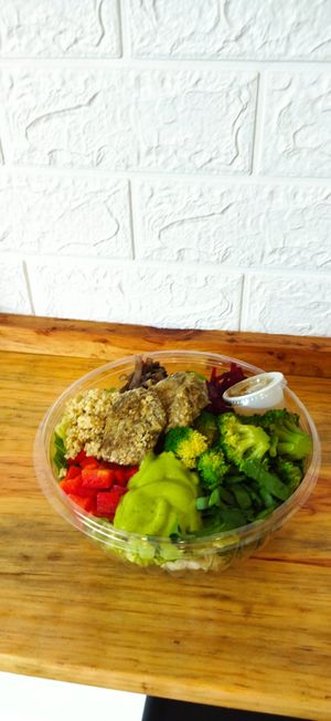 Buddha Bowl at Mi Ensalada Isla Mujeres in Isla Mujeres