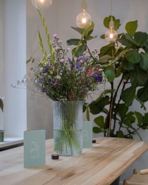 interior at Good One Café in Hamburg