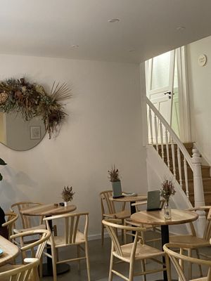 Interior #Veganuary at Good One Café in Hamburg