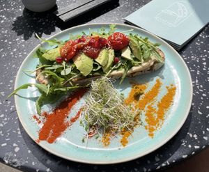 Smashed Avo  at Good One Café in Hamburg