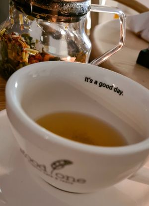 🍵😊👍 at Good One Café in Hamburg