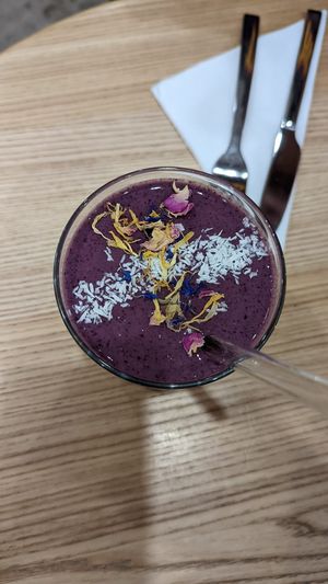 Acai smoothie at Good One Café in Hamburg
