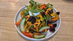 Mittagstisch - Süßkartoffel Kumpir at Good One Café in Hamburg