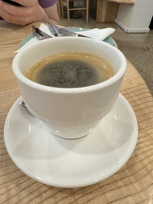 Americano  at Good One Café in Hamburg