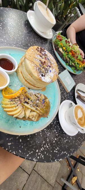 Pancakes at Good One Café in Hamburg