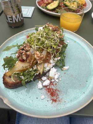 Birnenbrot  at Good One Café in Hamburg