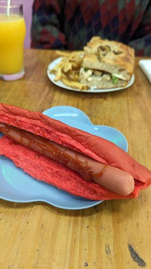 panchito at Liberación Comida Vegana in Buenos Aires