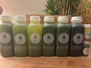 Clear verde cleanse 🌱  at Puree Juice Bar in Bethesda