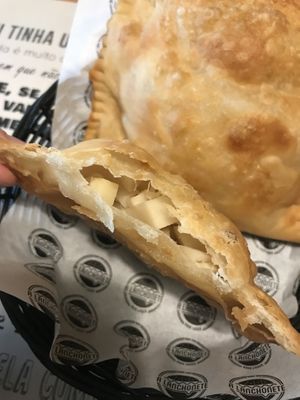 Pastel de palmito vegano at A Lanchonete in Lisbon