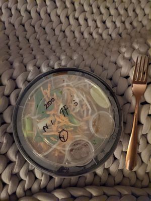 To-go meals are always clearly labeled with the ⓥ at Thai Lotus in Reno