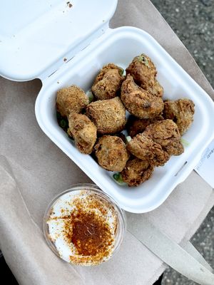   at Really Happy Chicken at Vaulty Towers in South East London