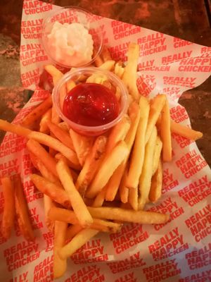  at Really Happy Chicken at Vaulty Towers in South East London