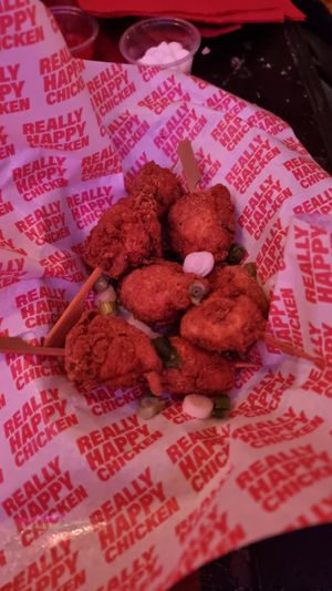 Kentucky Vwings at Really Happy Chicken at Vaulty Towers in South East London