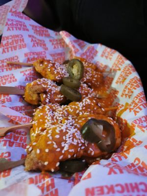  at Really Happy Chicken at Vaulty Towers in South East London