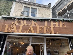 jack the falafel  at Jack the Falafel in Bristol