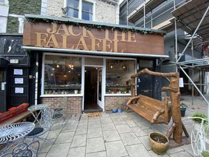 jack the falafel  at Jack the Falafel in Bristol