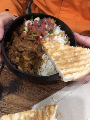 Jackfruit curry ⭐️⭐️⭐️⭐️  at Jack the Falafel in Bristol