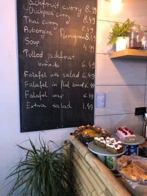 Menu at Jack the Falafel in Bristol