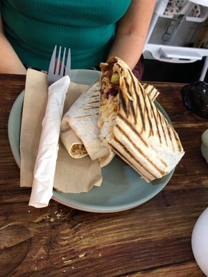 Falafel Wrap at Jack the Falafel in Bristol