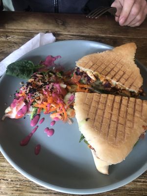 Spicy tofu pita - very good!   at Jack the Falafel in Bristol
