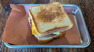 Vegan Breakfast Sando at Grains of Wrath in Camas