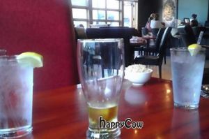 Photo taken from a booth. at Spring Rolls in Raleigh