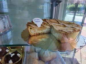 Pastiera vegana at Romeo Peluso in Pompei