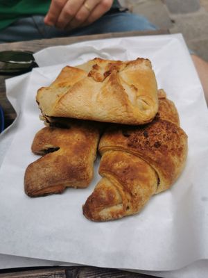 Three heavenly pastries at Schwarzbrot OG in Vienna