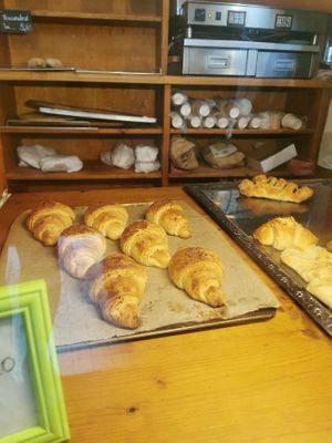 Croissants at Schwarzbrot OG in Vienna