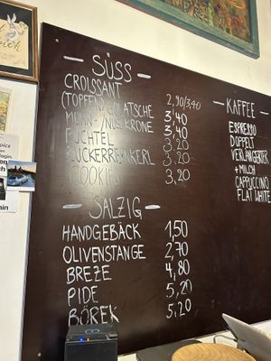 prices  at Schwarzbrot OG in Vienna