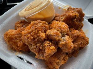 Buffalo cauli wings   at Vibez Kitchen in Killeen