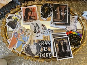 FeelLove decals  at FeelLove Coffee in Loveland