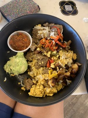 Cowboy bowl  at FeelLove Coffee in Loveland