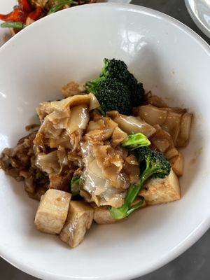 Pad se ew  at Charm Thai Bistro in Oakland