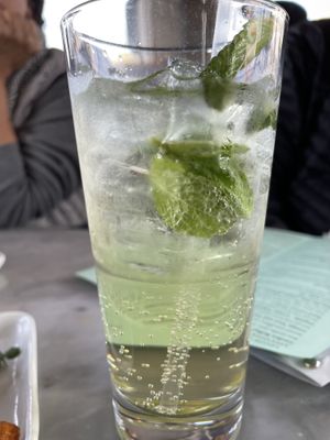 Passion fruit refresher  at Charm Thai Bistro in Oakland