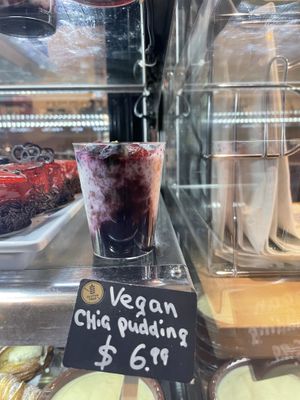 Blueberry Chia Pudding at OfKors Bakery in Sarasota