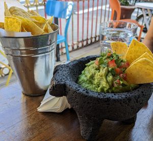 Chips & guacamole at Mexico Autentico in Brooklyn