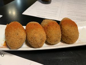 Croquetas de boletus at Copenhagen in Valencia