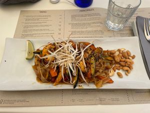 Thaï gf pasta at Copenhagen in Valencia