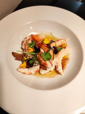 Gambas veganas al ajillo at Copenhagen in Valencia