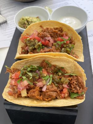Jackfruit tacos  at Copenhagen in Valencia