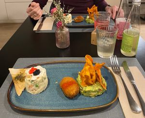 Starters at Copenhagen in Valencia