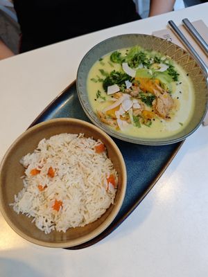 Curry with Heura at Copenhagen in Valencia