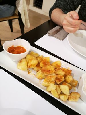 Patatas bravas at Copenhagen in Valencia