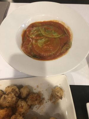 Pasta dish  at Copenhagen in Valencia